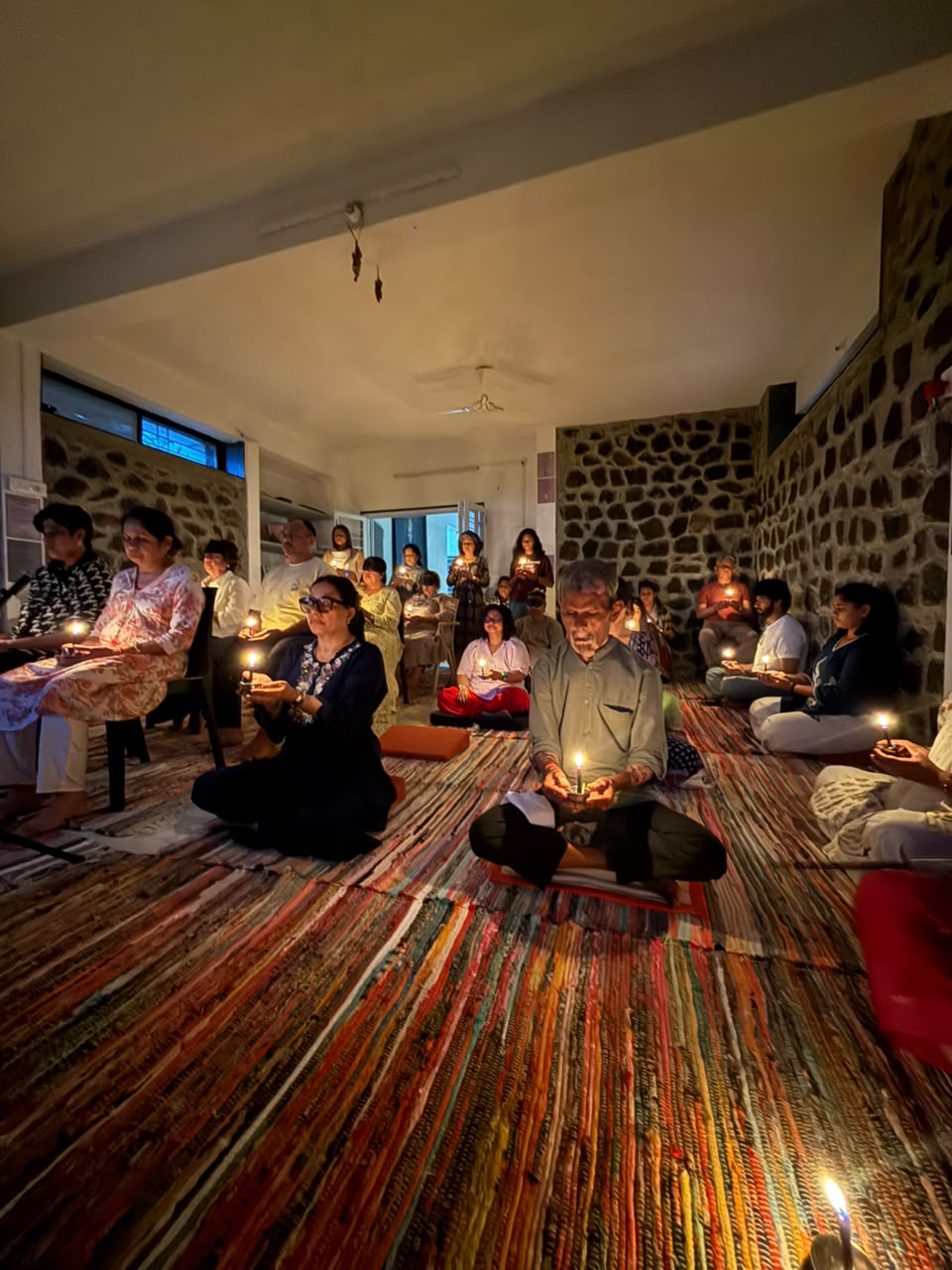 Candlelight satsang circle