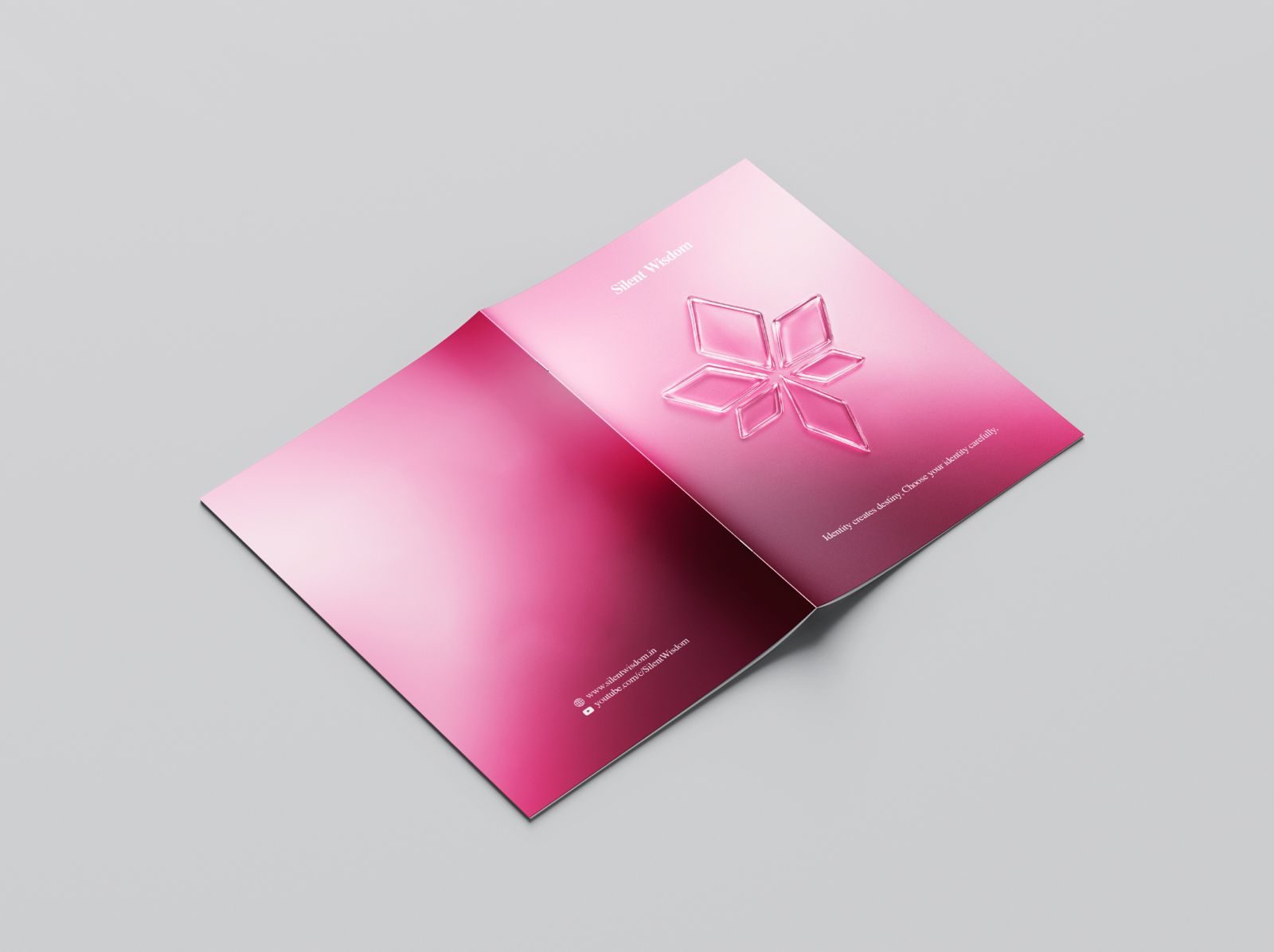Silent Wisdom branded booklet