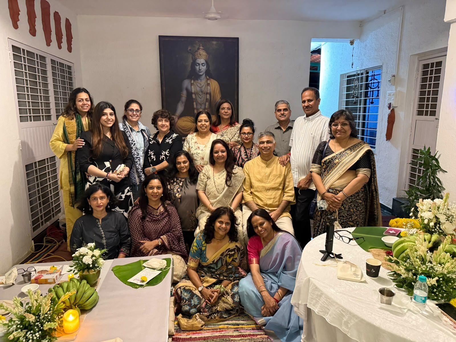 Silent Wisdom community gathering at Tapovan, Pune