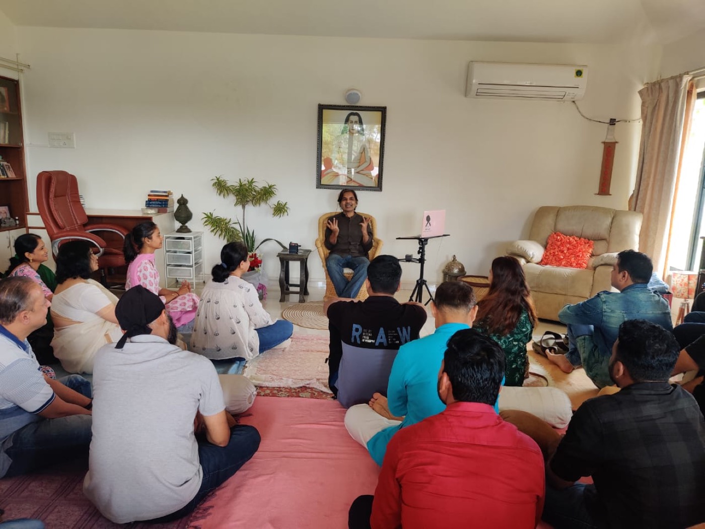 Satsang with Tarun ji